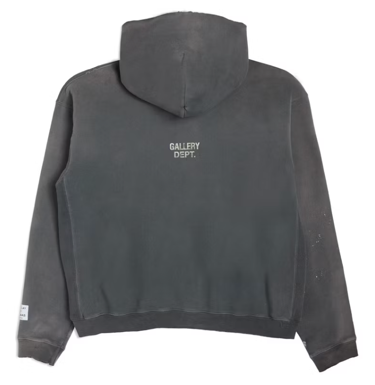 Gallery Dept. 90's Recycle Hoodie Washed Black
