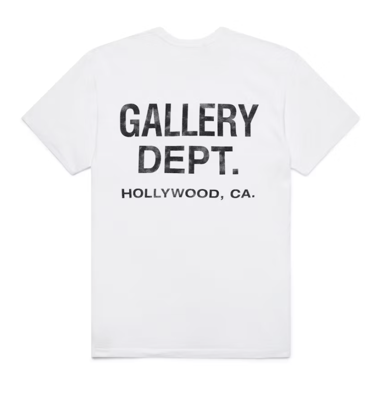 Gallery Dept. Souvenir T-Shirt White Black