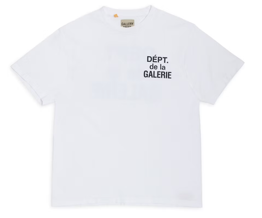 Gallery Dept. French T-shirt White/Black