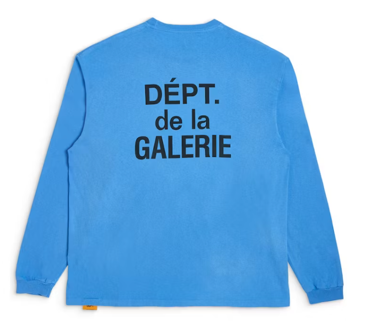 Gallery Dept. Dept De La Galerie L/S T-shirt Blue