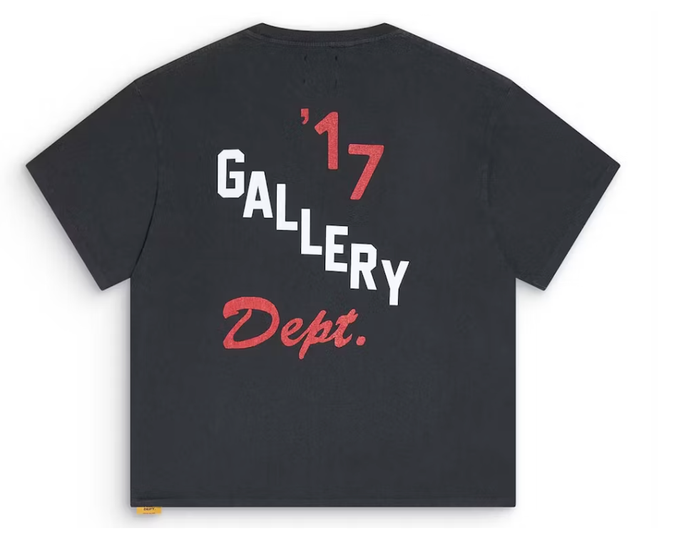 Gallery Dept. Boxing Merch T-shirt Vintage Black
