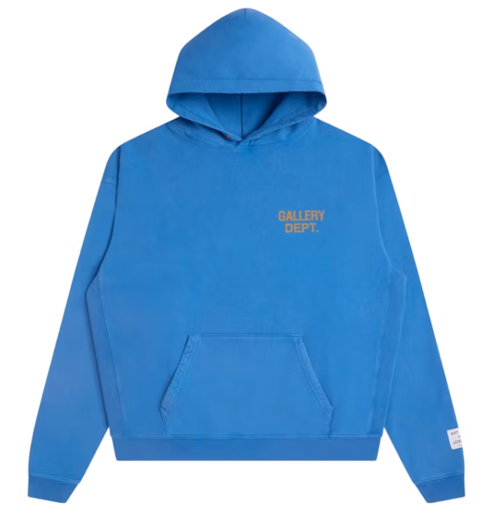 Gallery Dept. 90's GD Logo Hoodie Royal