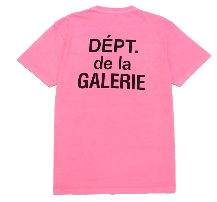 Gallery Dept. French T-shirt Flo Pink