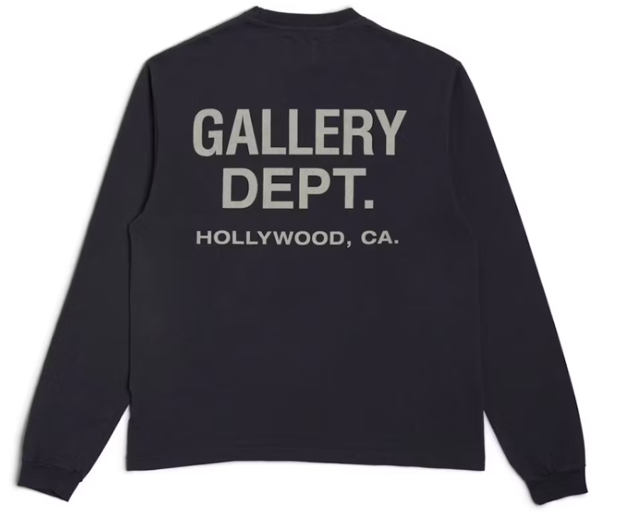 Gallery Dept. Souvenir L/S T-Shirt Black