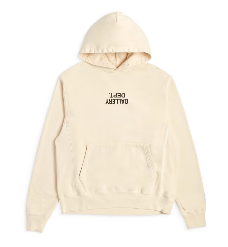Gallery Dept. Fucked up Logo Hoodie Cream