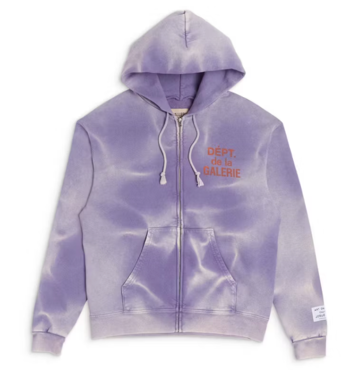 Gallery Dept. French Zip Hoodie Purple