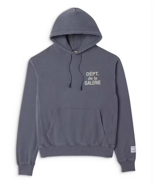 Gallery Dept. Vintage French Logo Hoodie Navy