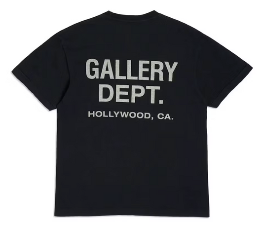 Gallery Dept. Souvenir T-Shirt Black White