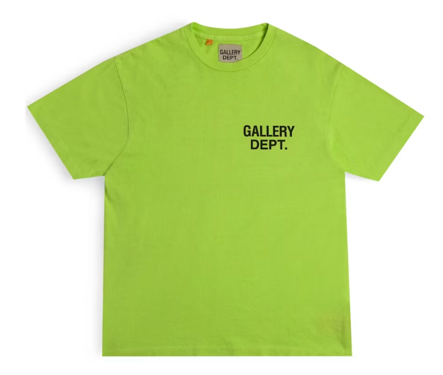 Gallery Dept. Souvenir T-shirt Lime Green