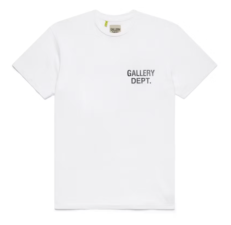 Gallery Dept. Souvenir T-Shirt White Black