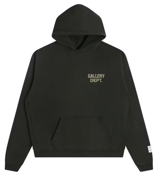 Gallery Dept. 90's GD Logo Hoodie Vintage Black