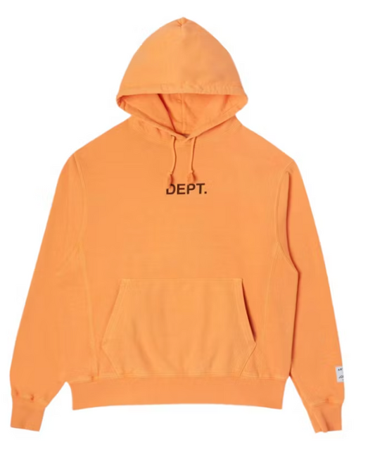 Gallery Dept. Logo Hoodie Flo Orange