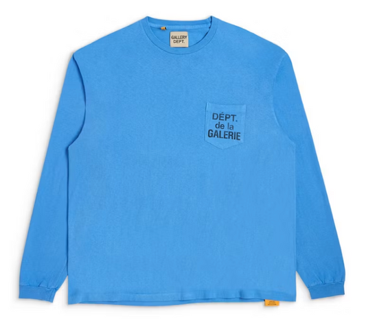 Gallery Dept. Dept De La Galerie L/S T-shirt Blue